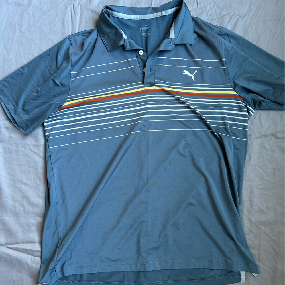 Blue Puma Golf Polo, size  XL